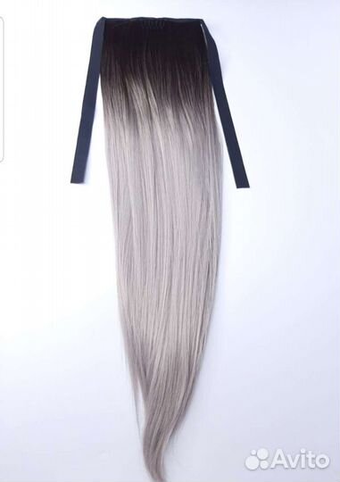 Хвост шиньон