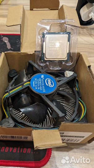 Процессор intel pentium g4500 + кулер intel