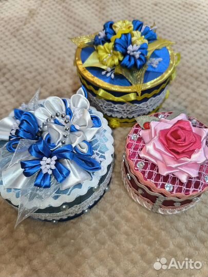 Шкатулки новые ручная работа