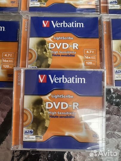 Болванка Verbatim LightScribe DVD-R