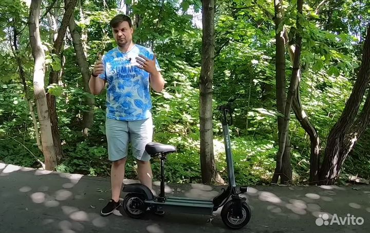 Электросамокат Tordin Hermes Pro Black