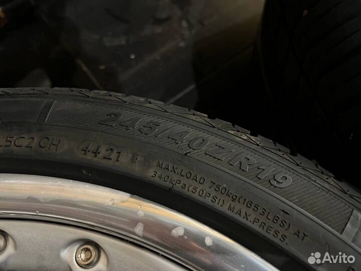 Оригинал R19 Разноширокие Колеса Mercedes W220