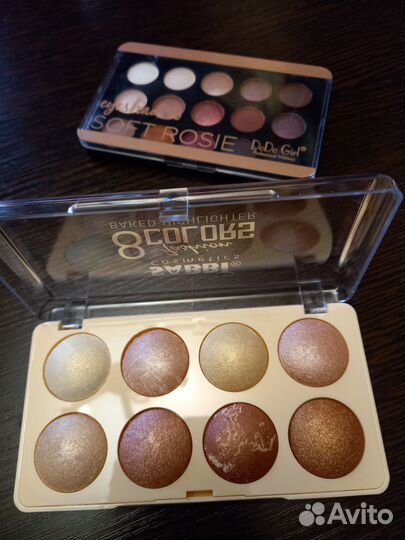 Две палетки теней