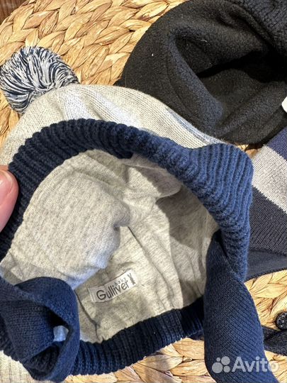 Шапка для мальчика 50 52 размер