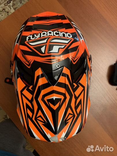 Шлем FLY racing F2 carbon