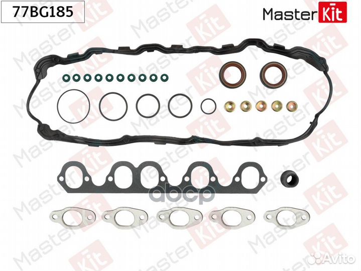 77BG185 Комплект прокладок ГБЦ VAG AAB 77BG185