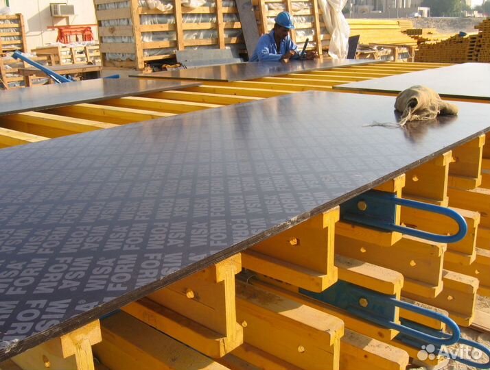 Фанера ламинированная 18мм