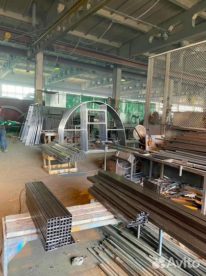 Теплица 3 на 6 из поликарбоната усиленная