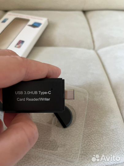 Картридер type c 3.0 USB, SD, MicroSd (новый)