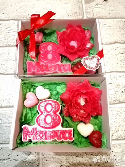 Подарок из мыла ручной работы