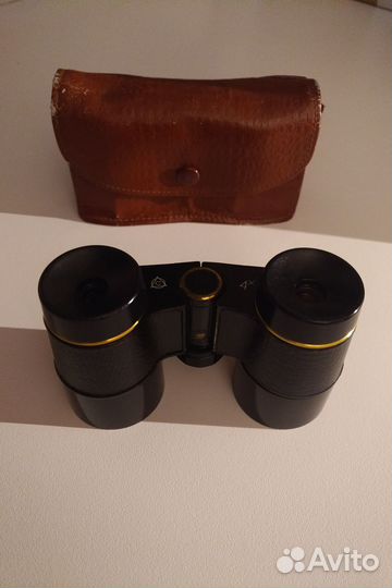 Бинокль СССР в чехле со знаком качества