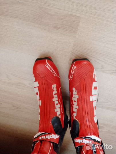 Лыжные ботинки коньковые alpina esk 44, 45