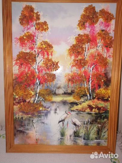 Картина с янтарем 24/33