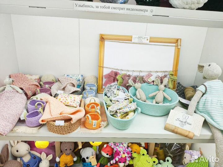 Вязаные игрушки ручной работы