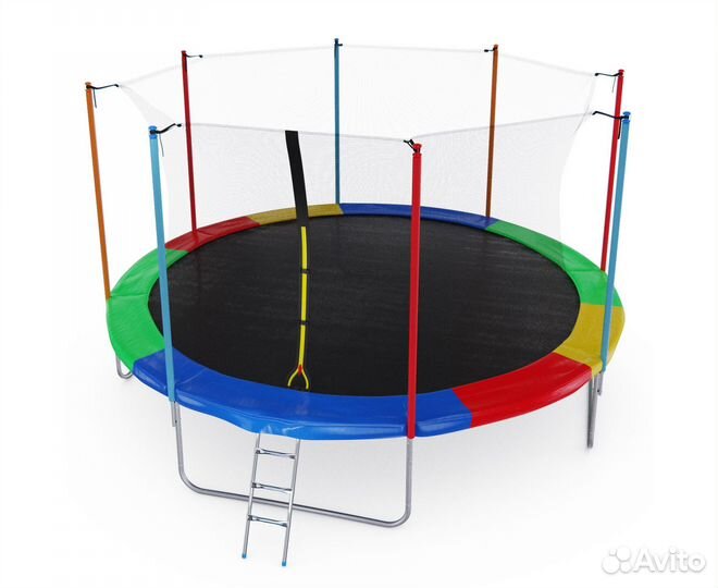 Батут DFC femmto 14FT разноцветный