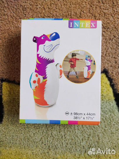 Детская груша неваляшка игрушки на море