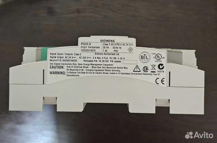 Контроллер Siemens PXC22.D