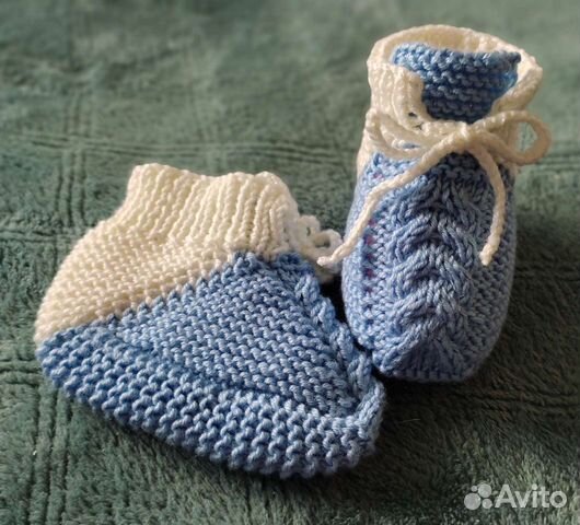 Носочки тапочки (пинетки)