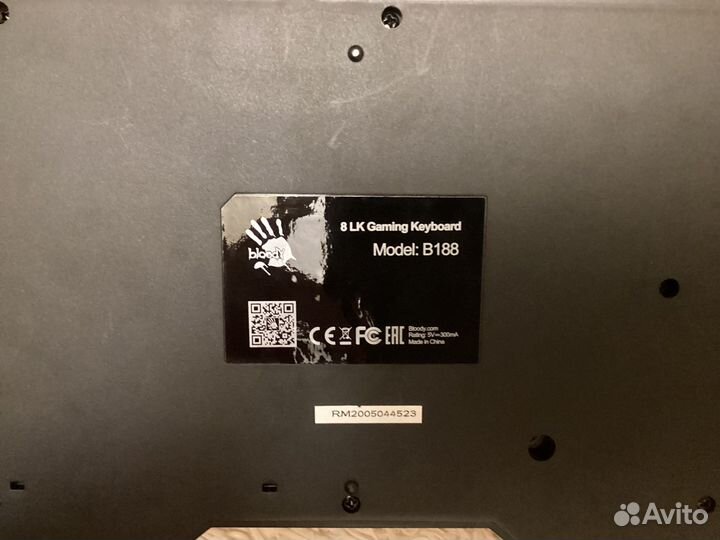 Игровая клавиатура Bloody