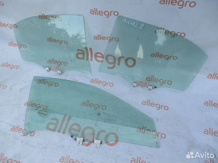 Стекло двери Honda Accord viii