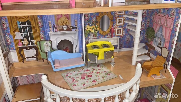 Кукольный дом Kidkraft /лифт/доп.мебель