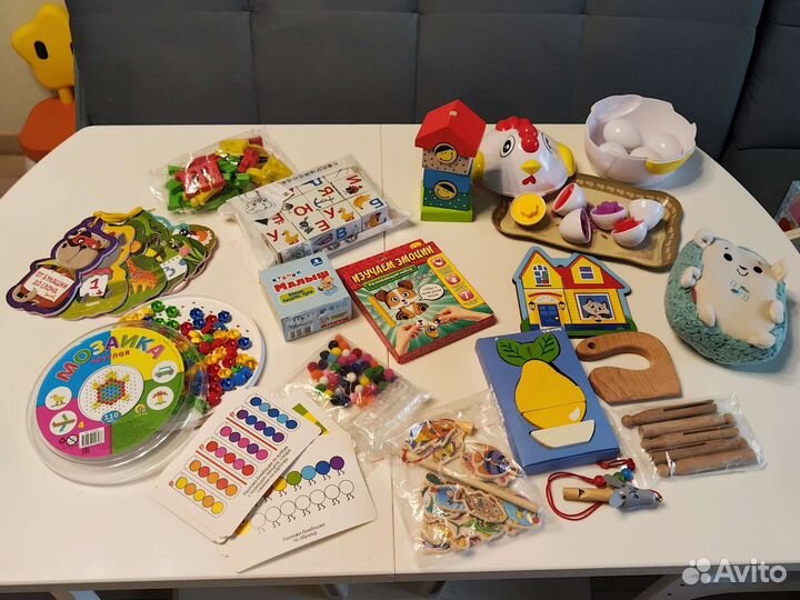 Детские настольные/развивающие игры