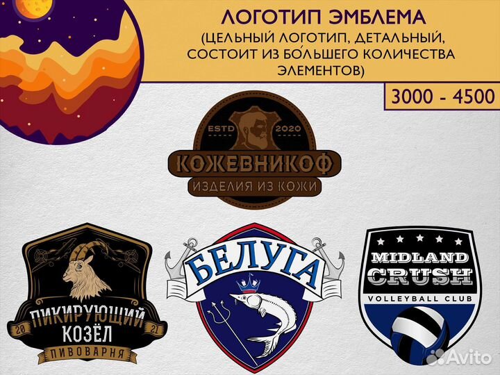 Разработка Логотипа. Графический дизайн. Макеты