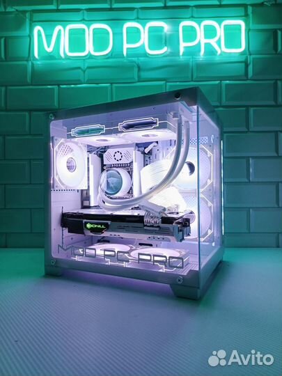 Игровой компьютер Intel белый/игровой пк/gtx 1080