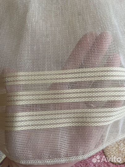 Тюль готовый на шторной ленте