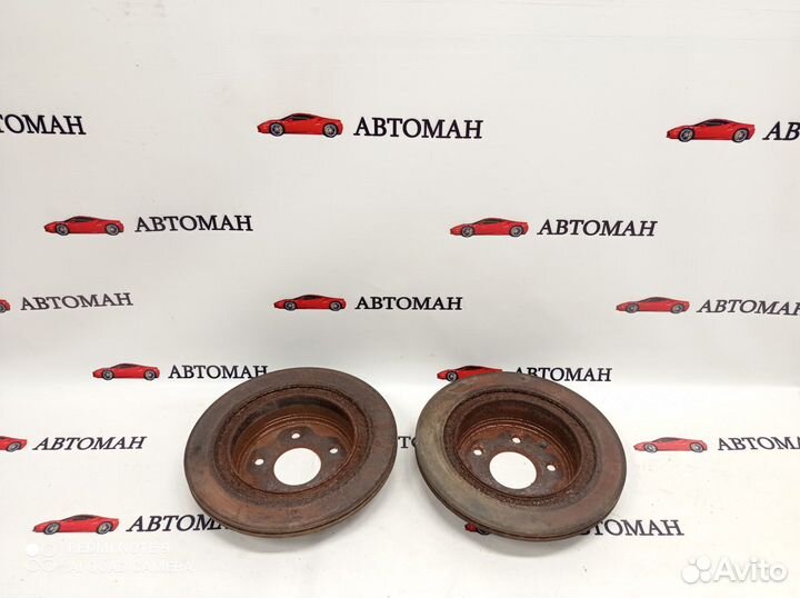 Диск тормозной задний Nissan X-Trail T31 2007-201