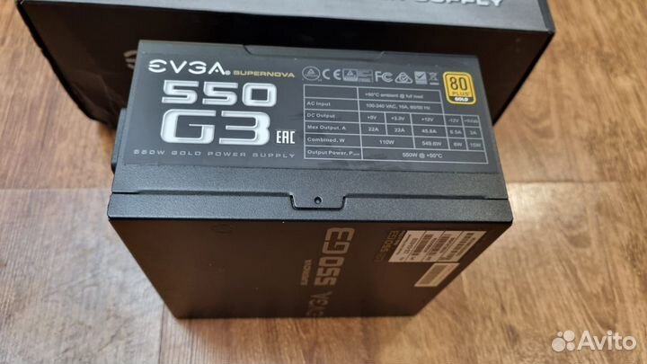 Блок питания evga supernova 550 G3