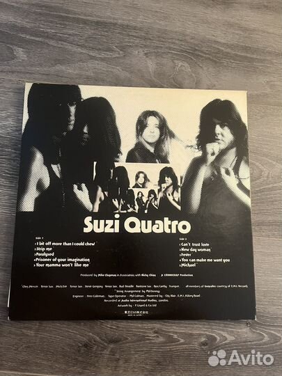 Suzi quatro винил lp japan