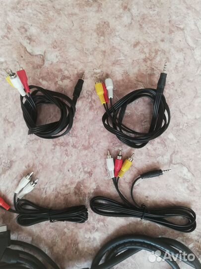 Кабели scart, тюльпаны. Для приставок и.т.д