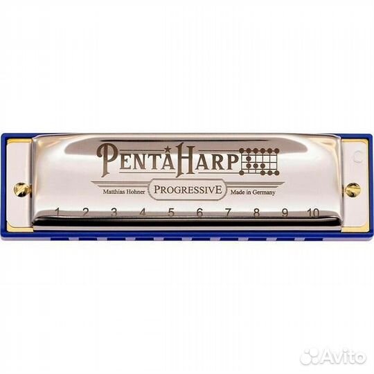 Губная гармошка Hohner Progressive pentaharp Bbm