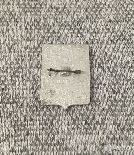 Значок времен СССР - Дисна - Белоруссия - Герб