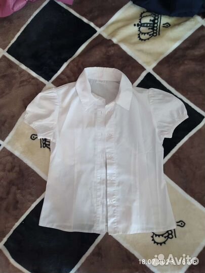 Блузки школьные