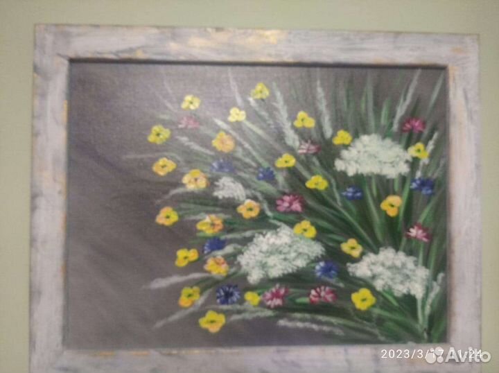 Картина акрил 30*40. Референс