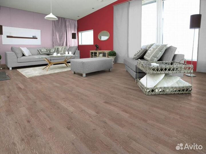 Паркетная доска Upofloor Oak cappucino 3s