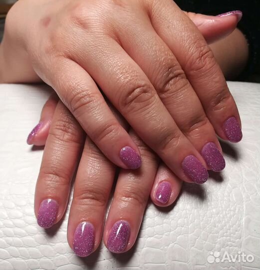 Маникюр мужской и женский гель лак наращивание