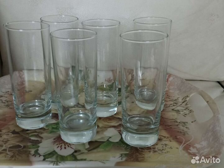 Стаканы для пива и воды