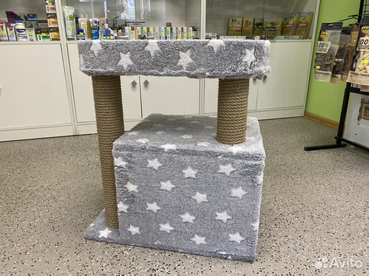 Домик для кошки с когтеточкой от