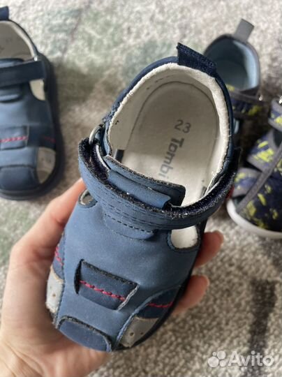 Сандалии для мальчика 24 размер