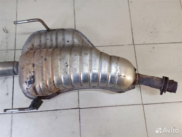 Глушитель задняя часть Opel astra H 2010