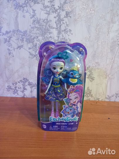 Новая кукла Enchantimals базовая с питомцем