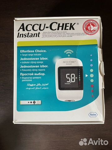 Глюкометр accu chek instant