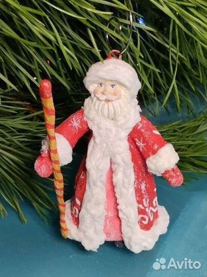 Ватные ёлочные игрушки в ассортименте