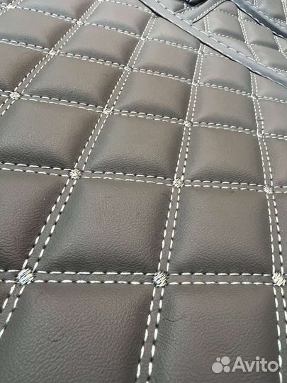 3d коврики из экокожи Volvo FH 2000-2013, механика