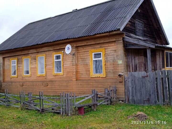 Дом 100 м² на участке 70 сот.