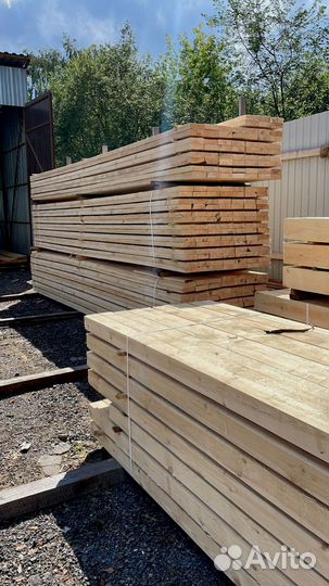 Доска обрезная 25х150х6000мм с доставкой