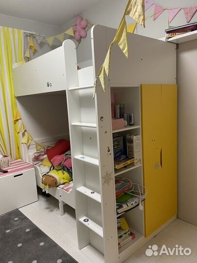 Детская кровать чердак